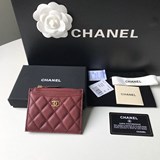 2023chanel 小球紋單拉卡包款号a84105頂級皮料五金，原單品質！細節