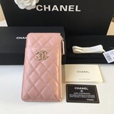 2023Chanel 新款CHANEL手機包到貨！原單品質！采用一半皮帶編織一半