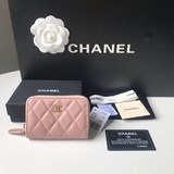 2023Chanel 升級版CHANEL     小拉鍊菱格零錢包到貨！細節美到