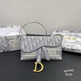 早春款Dio Oblique 印花/刺繡圖案帆布