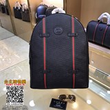 新款GUCCI（古奇）雙肩包，不但包型做得好，而且品質也非常精細，采用頭