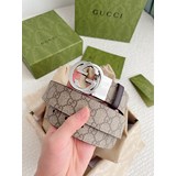 Gucci 3.7高級人造帆布雙面印花，雙面使用配旋轉扣，一側為Gucc