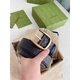 新品gucci爆款壓小花，4.0進口頭層小牛皮，原版皮底。搭配針扣帶扣。