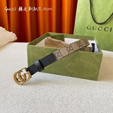 Gucci 新款接皮2.0cm，帶身采用進口牛皮皮底，原廠定制，新款專用，扣頭采