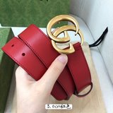 (女款)Gucci 古奇女款原版品質  頭層小牛皮 進口頭原版底 30mm 搭配經典cc