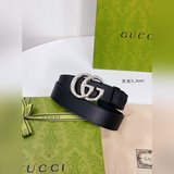 (女款)Gucci 頂級原單腰帶，定制進口原版皮，真空電鍍扣頭，修身百搭腰帶，經典爆款，