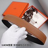  Hermes 愛馬仕專櫃同款，帶身采用進口頭層Togo牛皮  配以精品