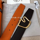  Hermes-  3.8cm 進口雙面原版皮 雙面手感柔軟 搭配精鋼五
