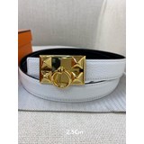  官網同步-hermes-Glenan皮帶扣u0026雙面皮腰帶 25M
