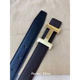  官網同步-hermes-Glenan皮帶扣u0026雙面皮腰帶 25M