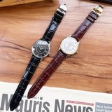 (男款)新款多個顏色選擇 浪琴Longines精品男士腕表，經典大三針搭載飛輪設