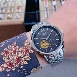 (男款)浪琴-Longines精品男士腕表經典大三針設計，尊貴大氣，紳士風範，卓越品質，