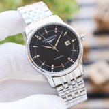 (男款)浪琴-LONGINES新品男士腕表搭載全自動機械，礦物質耐磨鏡面316L精鋼表殼