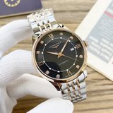 (男款)浪琴-LONGINES精品男士腕表經典大三針設計，尊貴大氣，紳士風範，卓越品質熱