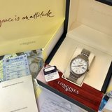 (男款)新款多個顏色選擇 浪琴-Longines延續簡約商務風格搭載三針單曆尊貴