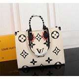 編織手腕 官方對版。新款來襲【lv crafty onthego 大號手袋】m45373 onthego