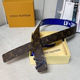  同步新款！LV*N BA 40毫米 雙面腰帶采用春夏前系列合作方NBA