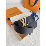 l0uis vuitt0n （lv）男士專櫃品質掌紋腰帶 寬度40毫米