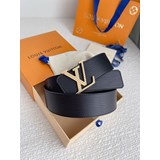 l0uis vuitt0n （lv）男士專櫃品質水波紋腰帶 寬度40毫