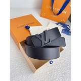 l0uis vuitt0n （lv）男士專櫃品質水波紋腰帶 寬度40毫