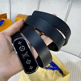 l0uis vuitt0n 女士原單腰帶 寬度25毫米 雙面小牛皮平紋