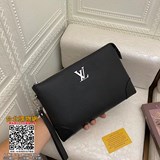 新款斷貨王專櫃官網同步新款（lv）金色五金休閑必備手包 出貨頂級進口牛皮