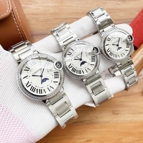 台灣廠出品三碼合一 尺寸33mm 36mm 42mm，Cartier 卡地亞藍氣
