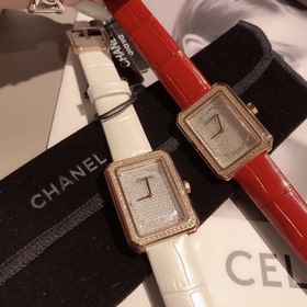 Chanel -boyfriend腕表   滿鑽系列 奢華優雅   精緻好搭