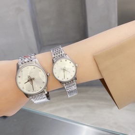 古 馳Gucci新品蜜蜂！情侶對表38mm30mm原單品質 最超高性價！G Ti
