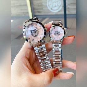 古馳 專櫃最貓新粉貝殼面，大号38mm，小号28毫米光抛不鏽鋼薄表殼，5mm超薄