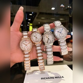新款陶瓷浪琴-LONGINES. 最新氣質女表 搭載原裝進口石英機芯，珍珠貝
