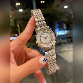 浪琴-LONGINES. 最新氣質女表 搭載原裝進口石英機芯，珍珠貝表盤，水晶鑲