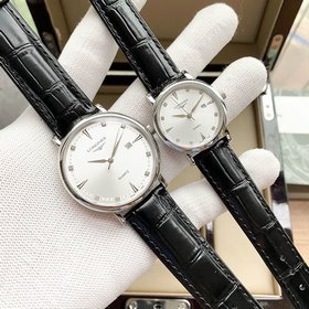 浪琴 (LONGINES) 精品情侶腕表,攜手鐘愛一生，其複古的外觀設計風格，愛