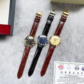 浪琴 Longines精品男士腕表，經典大三針設計，尊貴大氣，紳士風範，卓越品質