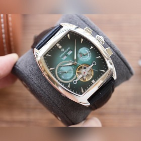 酒桶新品 震撼上市【最新】：百達翡麗多功能設計【類型】：精品男士腕表【表帶