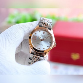 品牌：勞力士-Rolex  款式：新款女裝機械腕表 機芯：進口西鐵城8215機械