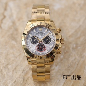 “名典金”新款來襲表盤設計 别具一格店家主推 ：歐版“迪通拿”F廠V3 版本