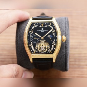 酒桶新品 震撼上市【最新】：江詩丹頓多功能設計【類型】：精品男士腕表【表帶
