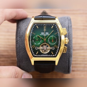 酒桶新品 震撼上市【最新】：江詩丹頓多功能設計【類型】：精品男士腕表【表帶