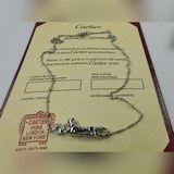 Cartier 卡地亞豹項鍊 經典貴族範兒、奢華滿鑽撫媚豹子設計 搭配祖母綠豹眼