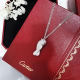 精工版本Cartier 卡地亞奢華豹身滿鑽雙層項鍊偶像劇女王陳喬恩佩戴同款！優雅