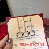 V金材質  Cartier卡地亞頭尾鑽釘子項鍊  經典之作