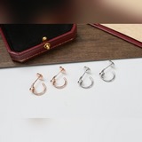 Cartier 卡地亞 釘子無鑽小号耳釘 奢侈高端 獨特靈感 前衛風尚 将平凡物