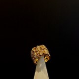 克羅心 22k墓葬戒 22k純銀材質  天然鑽石 經典著作 手工制作
