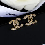 小香 Chanel 新款耳環   專櫃同步上市 雙C 耳釘 精工打造原版