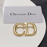 Dior迪奧CD字母胸針專櫃一緻黃銅材質 超級有質感 絕對爆款 一樣材質黃銅lo
