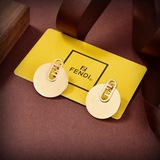 FENDI 芬迪  logo耳墜 高端定制  爆款新款 簡單大方 華麗登場 ，很
