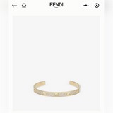 FENDI 芬迪  logo手镯 高端定制  爆款新款 簡單大方 華麗登場 ，很
