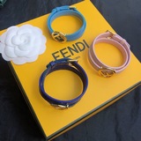 潮人百搭怪咖新品芬迪FENDI春夏新款力作 小怪獸真皮手镯