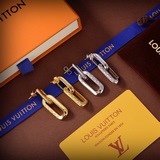 大氣 LV  雙環耳釘 LOUIS VUITTON橫掃時尚界，走秀款 街拍 經典